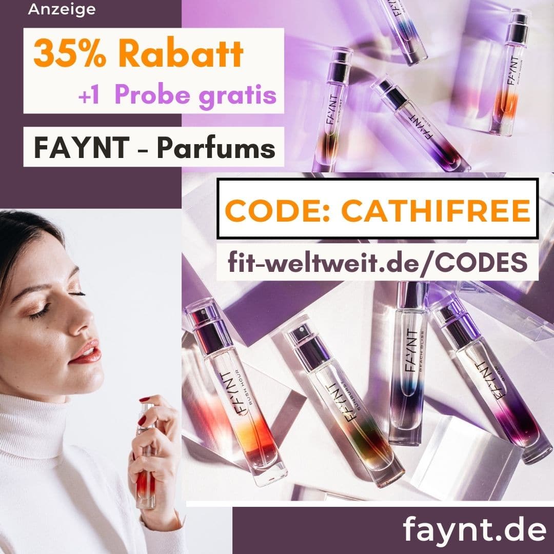FAYNT RABATTCODE gratis Parfüm Gutschein und 35% Rabatt
