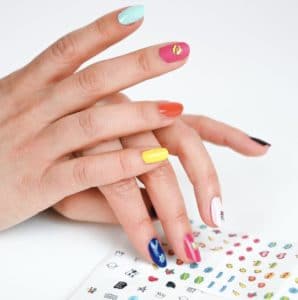 SUPERDOZE Schablonen Sticker Nail Art Yum!, No RuleZ, NoiZe, Ur'Fab Kween