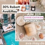 AVA and MAY RABATTCODE Juni 2021 30% Rabatt + 50% Flashsale free Gift Gutschein Codes
