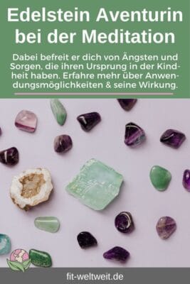 AVENTURIN STEIN WIRKUNG Heilstein MEDITAION Seele Chakra Wirkung Herzchakra