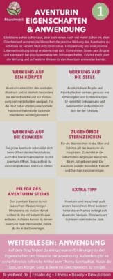 AVENTURIN STEIN WIRKUNG Übersicht