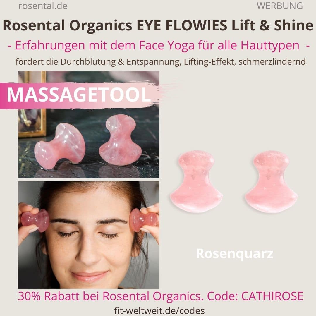EYE FLOWIES Rosental Organics Erfahrungen Massagetool Test Massagetool