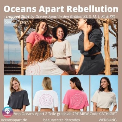 cropped Shirt OCEANS APART REBELLUTION Sydney Set Deluxe Größen Passform