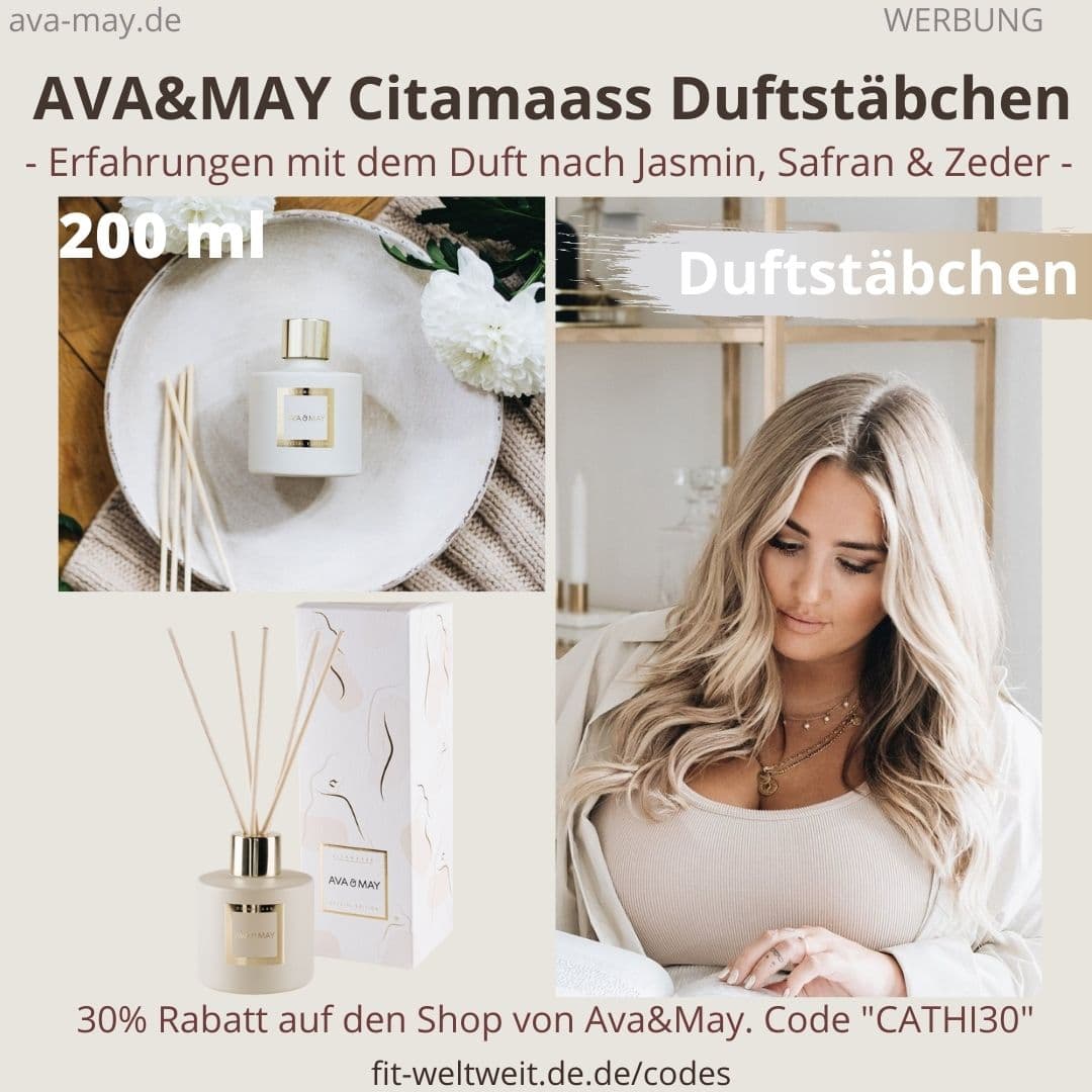 AVA and MAY Citamaas 200ml Duftstäbchen Special Edition