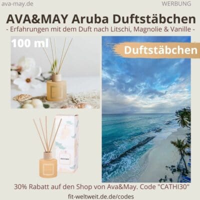 Erfahrungen AVA and MAY Aruba 100ml Duftstäbchen Caribbean Erfahrung