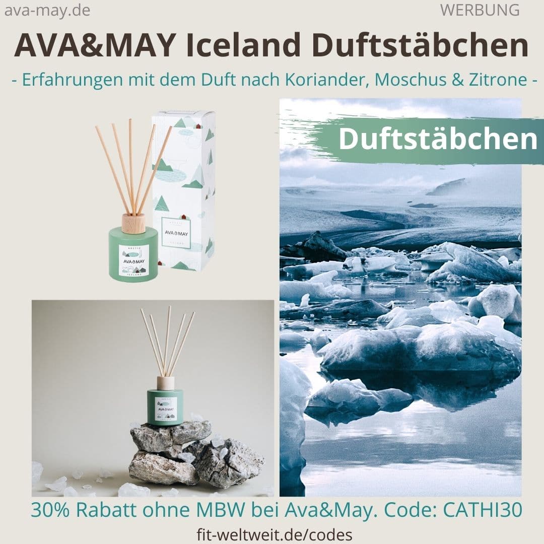 Erfahrungen AVA and MAY Iceland 100ml Duftstäbchen Arctic