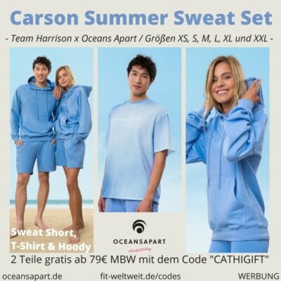 Oceans Apart Maya SUMMER SWEAT SET ERFAHRUNG Größe sweat short jona shirt hoody team harrison