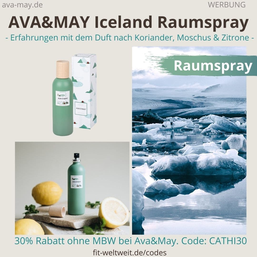 Erfahrungen AVA and MAY Iceland 100ml Raumspray Erfahrungen Arctic