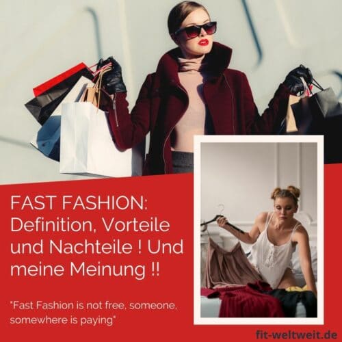 FAST FASHION DEFINITION VORTEILE NACHTEILE Billig Shopping Meinung
