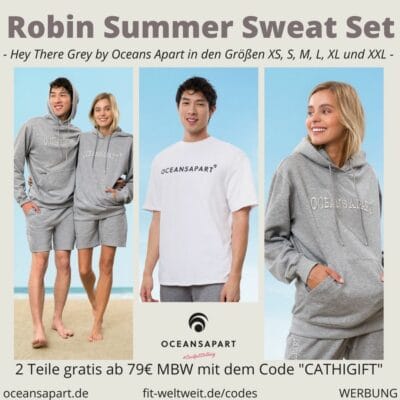 Oceans Apart ROBIN SUMMER SWEAT SET ERFAHRUNG Größe blossom sweat Short Carson Shirt Hoody hey there grey collection