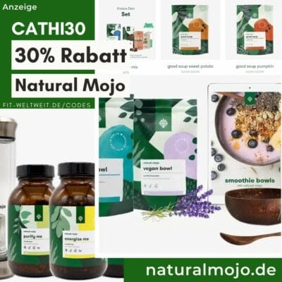NATURAL MOJO CODE 30% Gutschein und 40% Rabatt bis 50% Rabatt auf Sets free Gifts