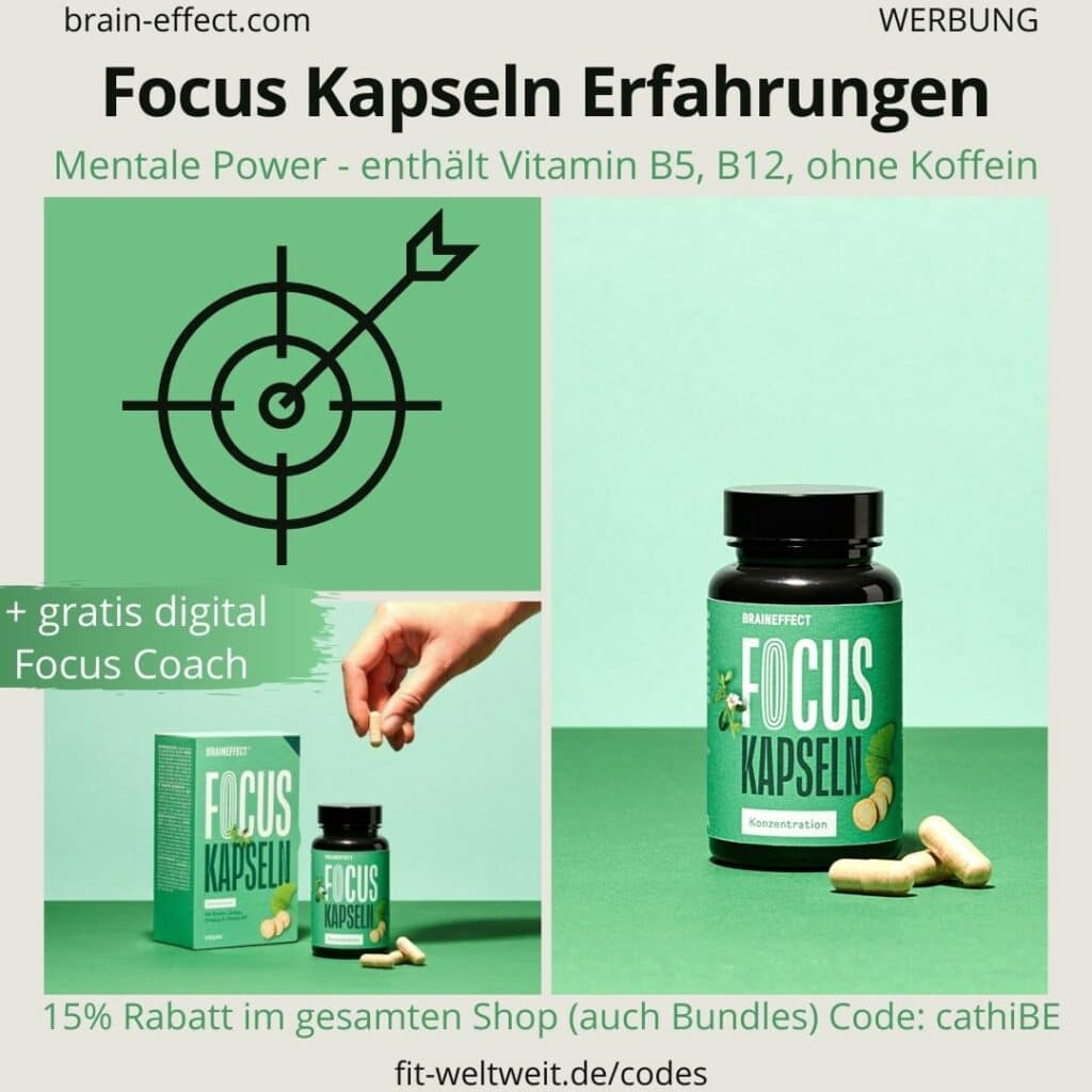 BRAINEFFECT Erfahrungen FOCUS KAPSELN Test Bewertungen Nebenwirkungen