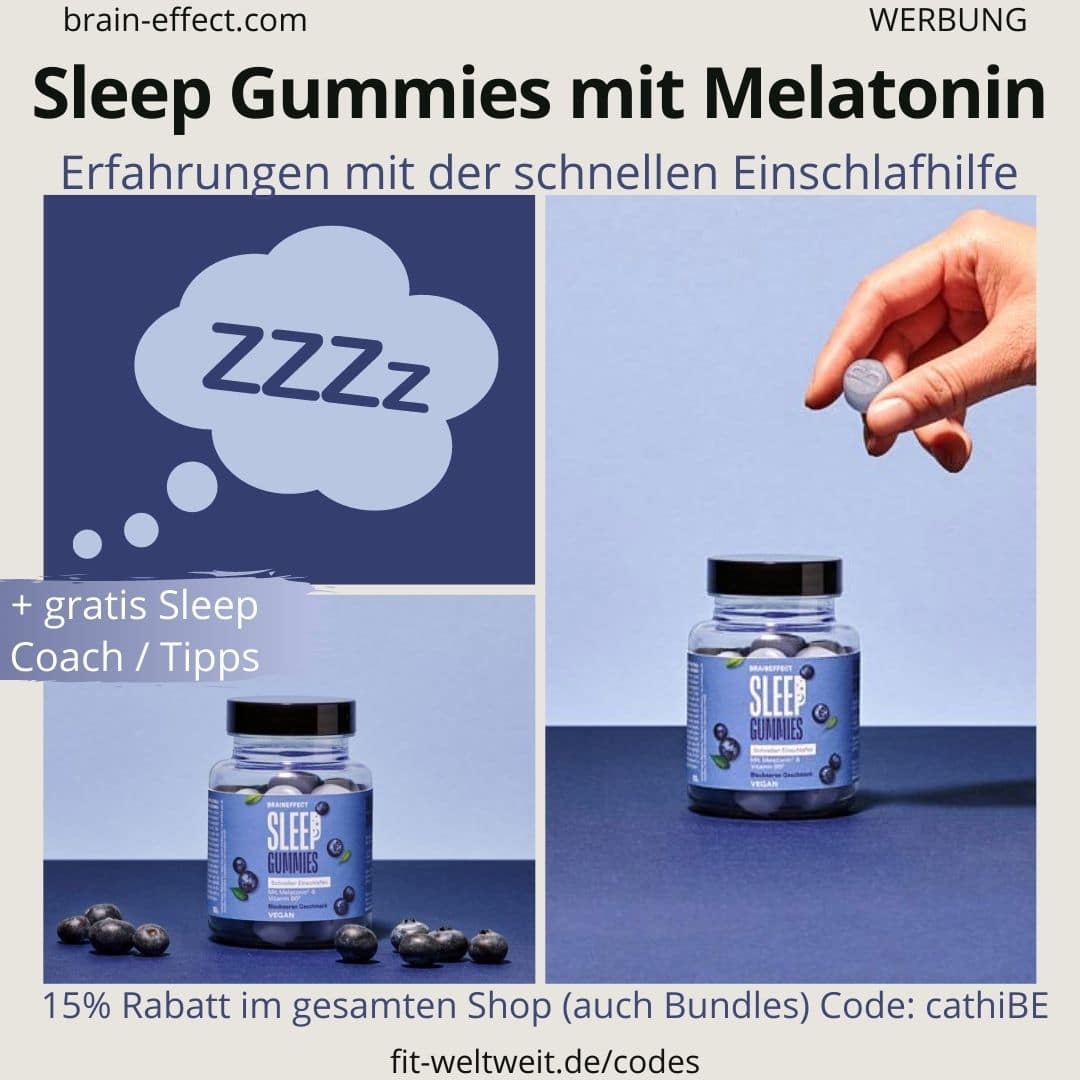 BRAINEFFECT Erfahrungen SLEEP MELATONIN GUMMIES Test Bewertungen Nebenwirkungen