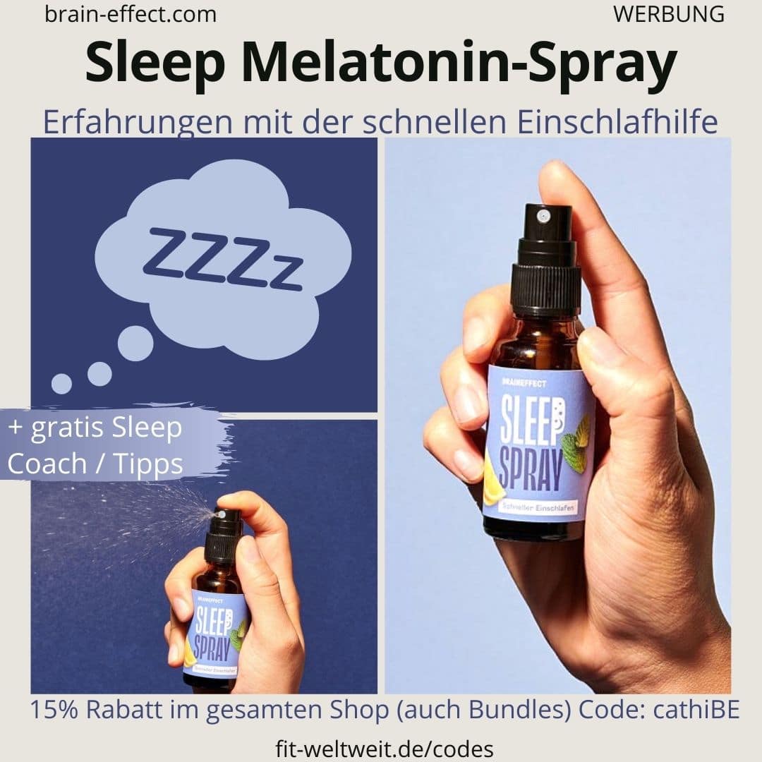 BRAINEFFECT Erfahrungen SLEEP MELATONIN SPRAY Test Bewertungen Nebenwirkungen