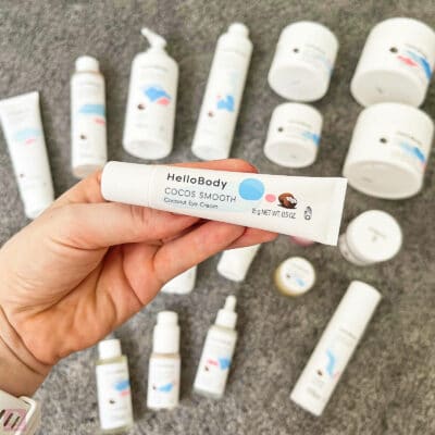 Hello Body COCOS SMOOTH Kokos Augencreme Augenringe Erfahrungen Eye Cream Anwendung