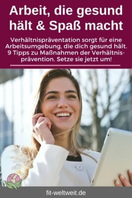 Verhältnisprävention Psychologie Beispiele Verhaltens und Verhältnisprävention