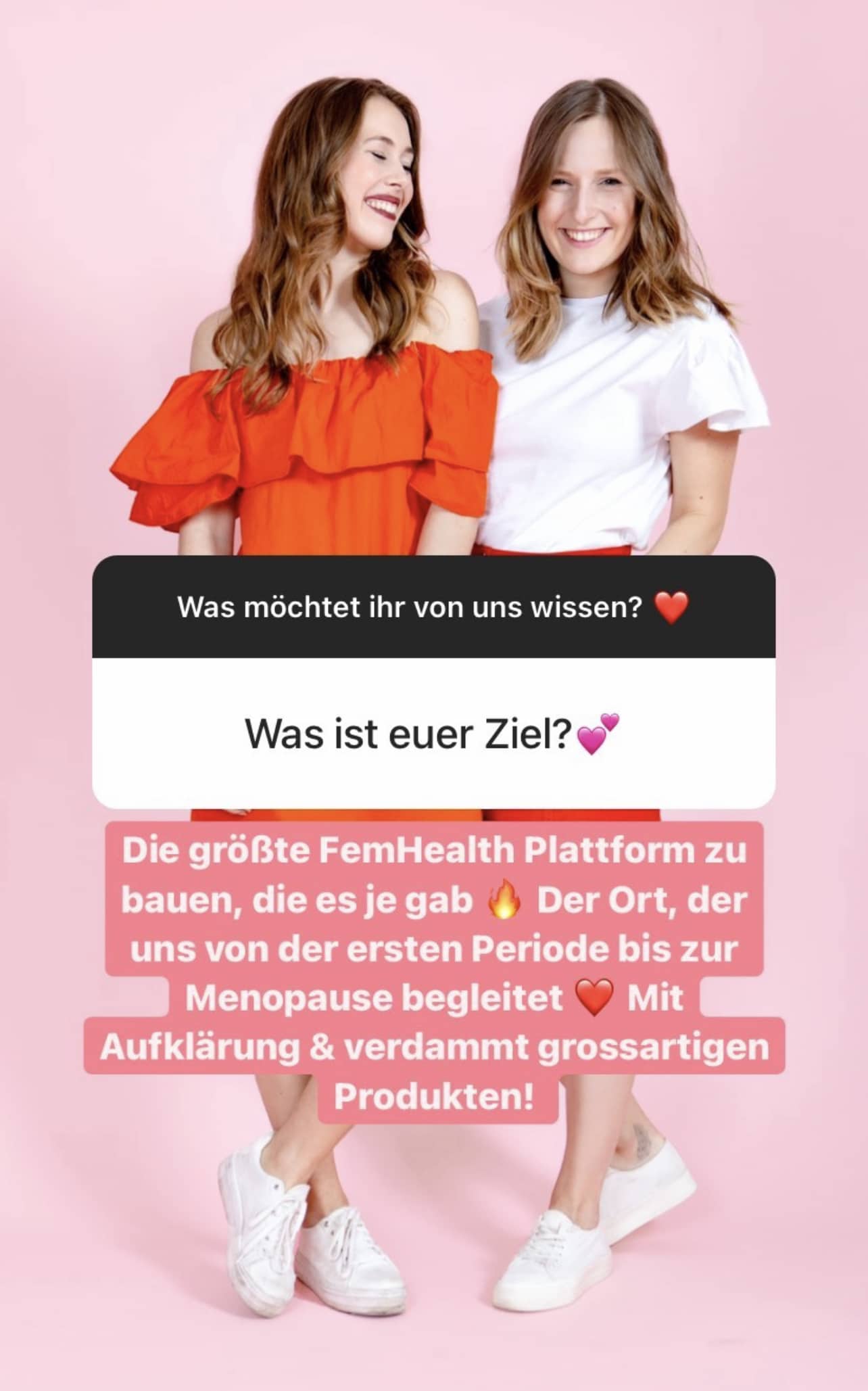 MISSION the female company Ziel Periodenprodukte