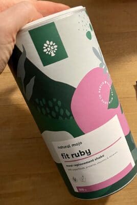 Natural Mojo Shake Fit Ruby Proteinshake Geschmack