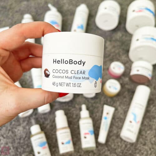 HelloBody COCOS CLEAR klärende Moormaske Erfahrungen Anwendung brennt