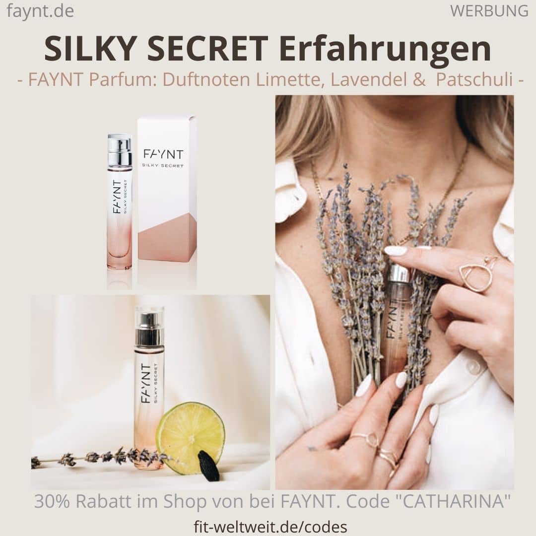 FAYNT ERFAHRUNG Silky Secrets Parfum 15 ml kleines Parfum für unterwegs Haltbarkeit