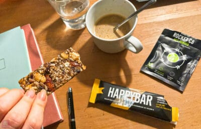 BRAINEFFECT ERFAHRUNGEN HAPPY BAR RIEGEL Rocket C8 MCT Powder