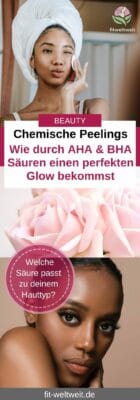 TONER GLOW BEKOMMEN HAUT Chemische Peeling AHA BHA PHA Säure Wirkung