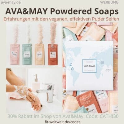 AVA&MAY Powdered Soaps Erfahrungen ava and may Seifen nachhaltiger Seifenspender