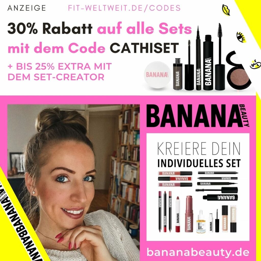 BANANA BEAUTY RABATTCODE 2022 50 Rabatt Sets 30 Rabatt Code 40 Gutscheincode fitweltweit.de