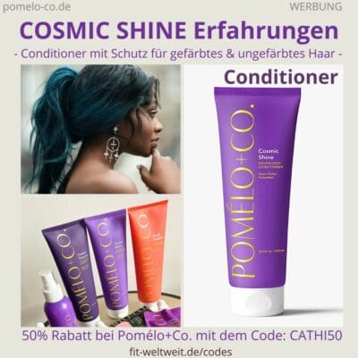 COSMIC SHINE CONDITIONER Pomélo Co Erfahrung color lock Anwendung