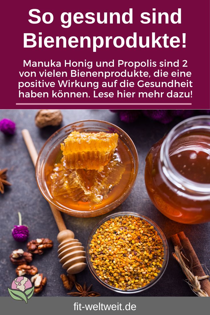 Manuka Honig Propolis Vorteile Gesundheit Bienenprodukte Wirkung