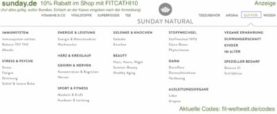 GUT FÜR Sunday Natural Erfahrungen All in One Erfahrungsbericht