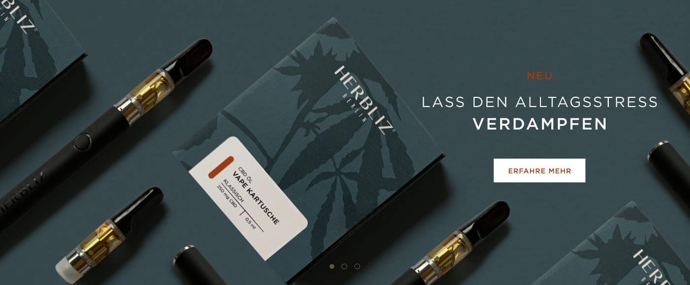 Herbliz Erfahrungen Vape Vaporizer CBD verdampfen Berlin