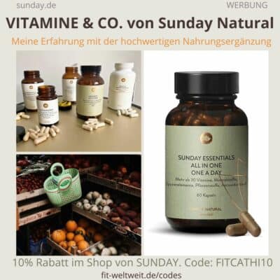 VITAMINE Nahrungsergänzung Supplements SUNDAY NATURAL ERFAHRUNGEN