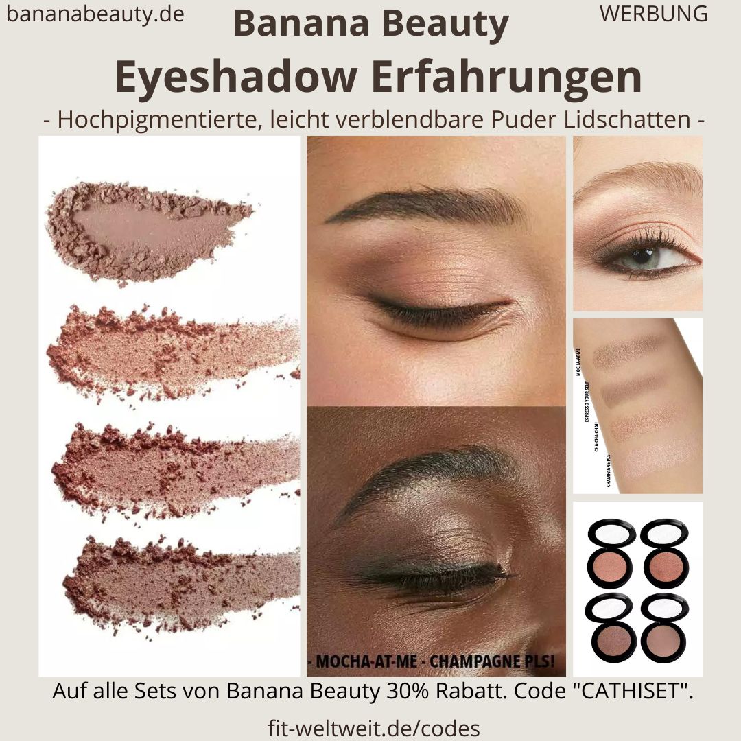 Banana Beauty Eyeshadow Lidschatten Erfahrungen