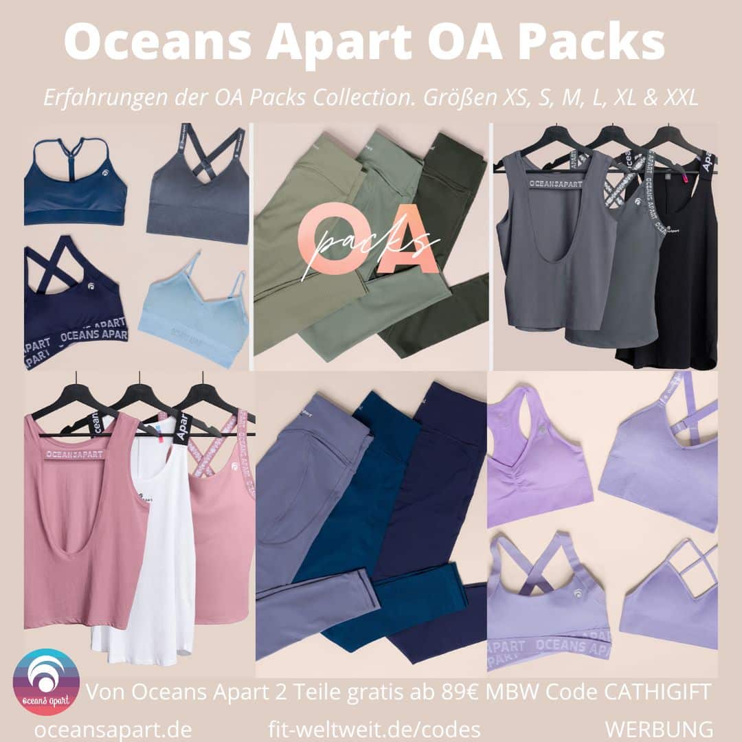 OA Packs Collection Oceans Apart Erfahrungen Bra Pant Leggings Tops