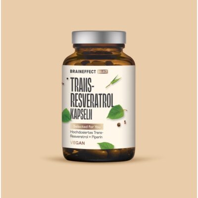 Trans-Resveratrol Kapseln Braineffect Erfahrungen Select