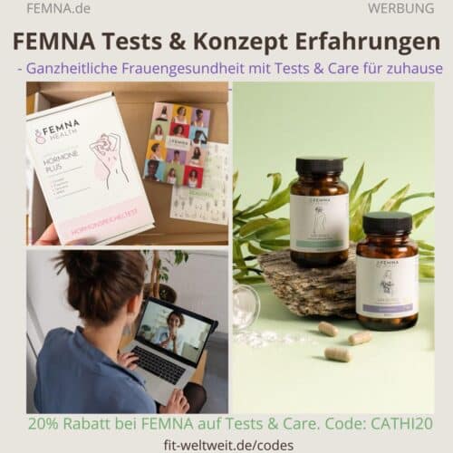 FEMNA Health ERFAHRUNGEN Tests für zuhause und Care Beratung Hormontest Plus Erfahrungsbericht