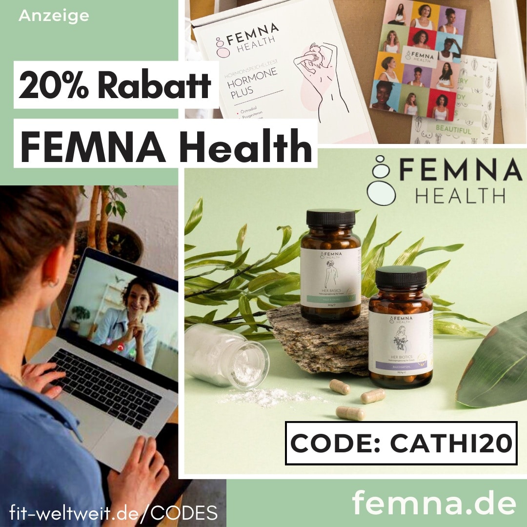 FEMNA Health Rabattcode Test Care und Mikronährstoffe NEMs