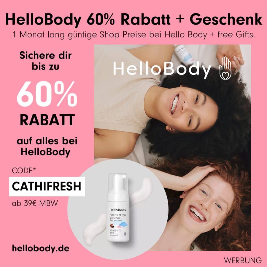 Hello Body Black Month 60% Rabatt und gratis Geschenke Hello Body Black Month 60% Rabatt und gratis Geschenke