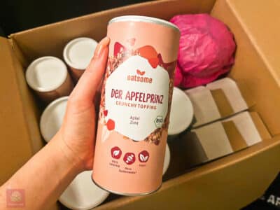 Der Apfelprinz crunchy Topping Oatsome Erfahrungen Geschmack
