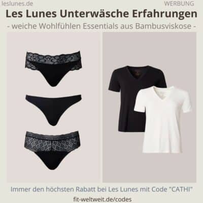UNTERWÄSCHE LES LUNES Erfahrungen Größe Stoff waschen