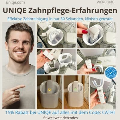 UNIQE Bewertung Zahnpflege elektrische Zahnbürsten Erfahrung