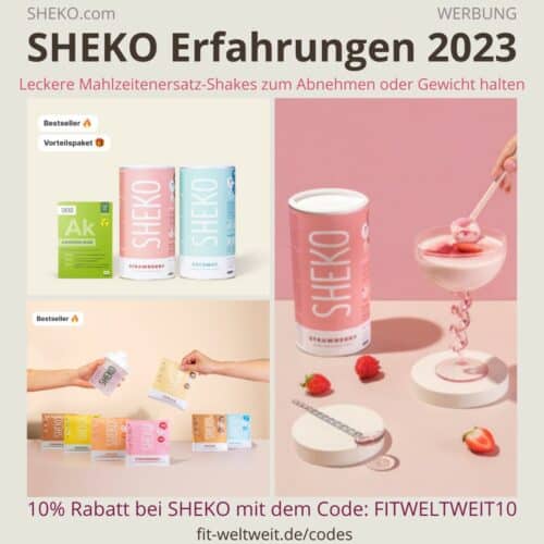 SHEKO ERFAHRUNGEN 2023 Diät Shakes abnehmen Mahlzeitenersatz