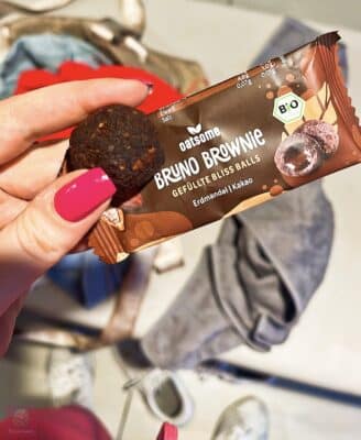 Bruno Brownie Oatsome Bliss Balls Erfahrungen Fitness Post Workout Snack