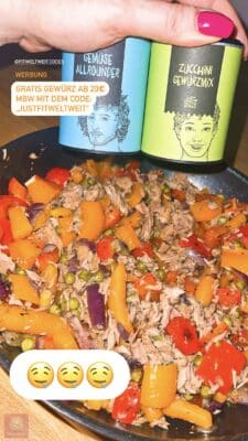 Just Spices Rabattcode 2 gratis Gewürze geschenkt als free gift