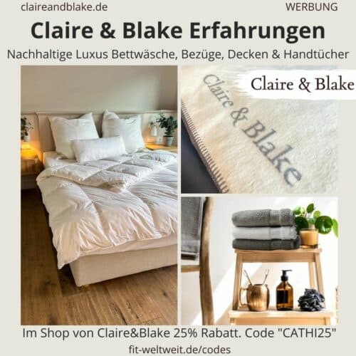 Claire & Blake Erfahrungen 2023 Bettwäsche Test Review
