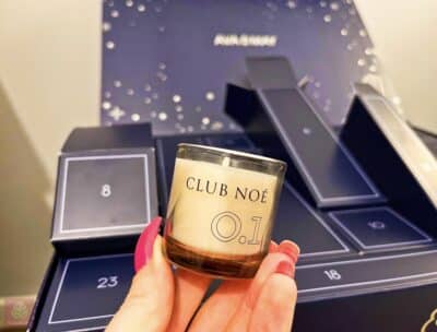 Club Noé Duftkerze AVA and MAY Adventskalender Inhalte Weihnachten 2023