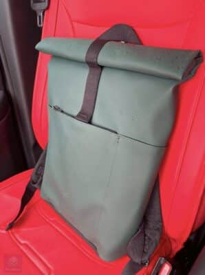 Hajo Mini Backpack wasserdicht Regen Test Erfahrungen