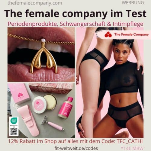 The female company ERFAHRUNGEN Periodenunterwäsche Test Review Menstrutation Period Panty Tampons Produkttest