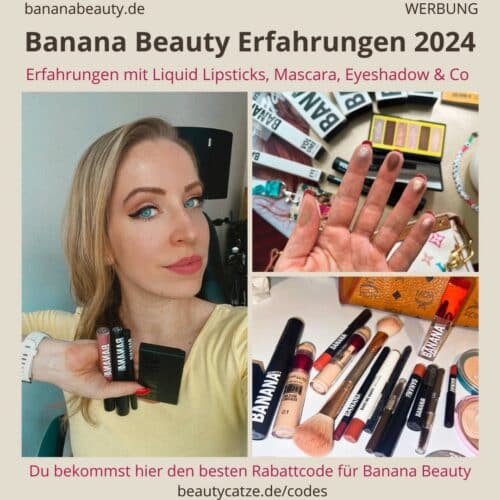 Banana Beauty Erfahrungen 2024 Liquid Lipsticks